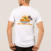 サマービーチ衣装アイディアマイアミレトロスタイル トライブレンドＴシャツ (裏面)