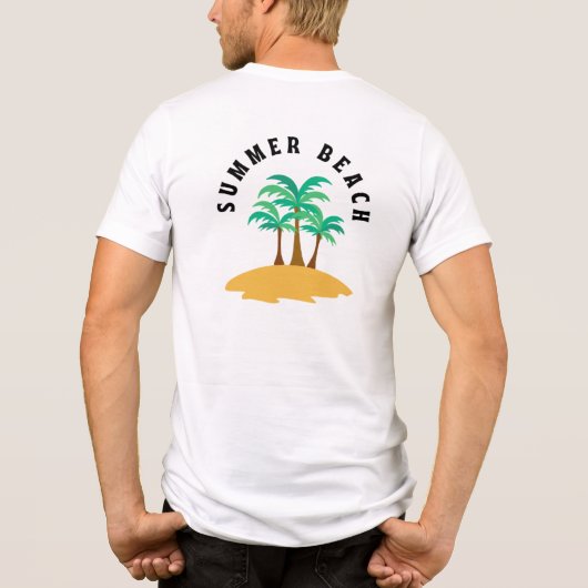 サマービーチ トライブレンドTシャツ (裏面)