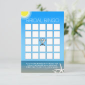 サマービーチ ブライダルシャワー ビンゴカード (スタンド正面)
