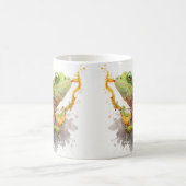 サマービーブウォーターカラーカメレオンカクテル –  コーヒーマグカップ (中央)