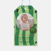 サマービーブスイカパーティー招待状 ギフトタグ (裏面)