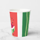 サマービーブスイカパーティー招待状 紙コップ (左)