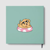 サマービーブスドッグ – サングラスと浮き子犬 ゲストブック (裏面)