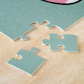 サマービーブスドッグ – サングラスと浮き子犬 ジグソーパズル (側面)