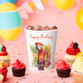 サマービーブスパロト – 誕生日 紙コップ