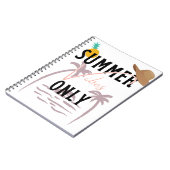 サマービーブズオンリービーチ ノートブック (左側)