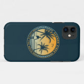 サマービーブズキャッチザウェーブサーフィン Case-Mate iPhoneケース (裏面(横))