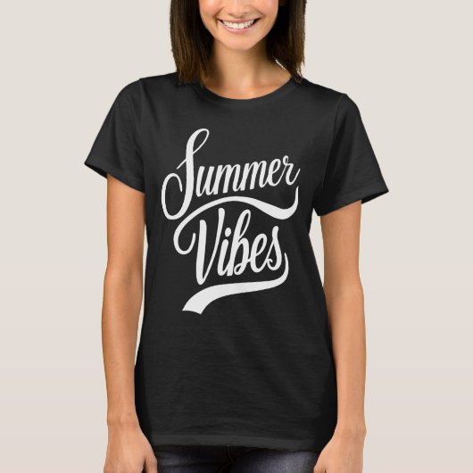 サマービーブズキュラシブスタイルウィメンズ Tシャツ (正面)