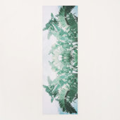 サマービーブバナナ葉ナ淡い色のグリーン ヨガマット (正面)