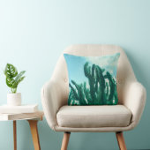 サマービーブパームツリーサボリ淡い色のン クッション (椅子)