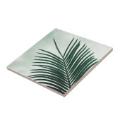 サマービーブパームツリー葉の緑 タイル (側面)