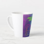 サマービーブボーイサーフィン。 カフェラテマグ (左アングル)