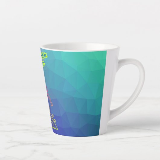 サマービーブボーイサーフィン。 カフェラテマグ (右)