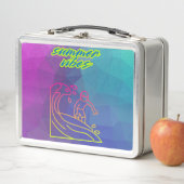 サマービーブボーイサーフィン。 メタルランチボックス (インサイチュ)