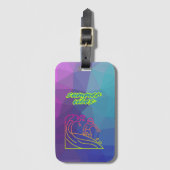 サマービーブボーイサーフィン。 ラゲッジタグ (正面縦)