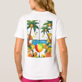 サマービーブ&おもしろい屋外 Tシャツ (裏面)