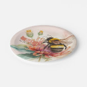 サマービーブ(昆虫)マルハナバチ – バースデーパーティー – ペーパープレート (アングル)