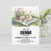 サマーピクニックオンザフィールド招待状 招待状 (スタンド正面)