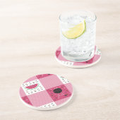 サマーピクニックサンドストーンコースター コースター (側面)