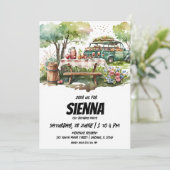 サマーピクニックパークビュー招待状 招待状 (スタンド正面)