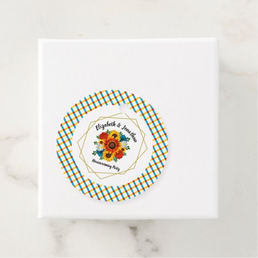 サマーピクニックパーティー幾何学的フローラ フェイバータグ (インサイチュ)