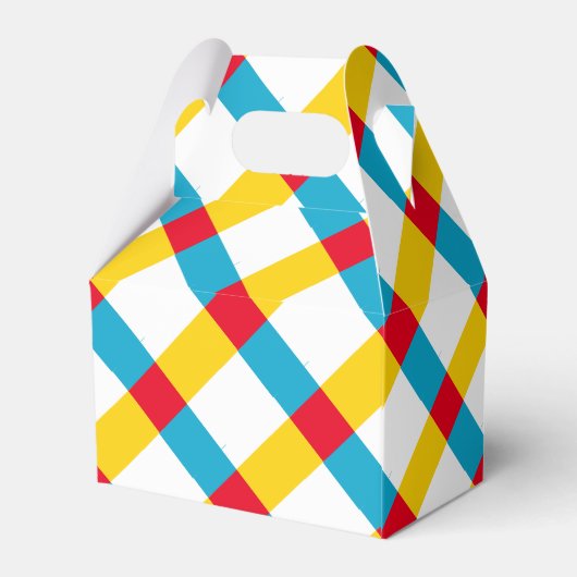 サマーピクニックパーティー幾何学的フローラ フェイバーボックス (裏面サイド)