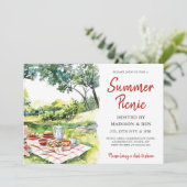 サマーピクニックパーティー 招待状 (スタンド正面)