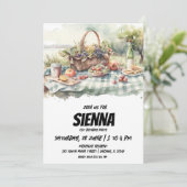 サマーピクニックファームビュー招待状 招待状 (スタンド正面)