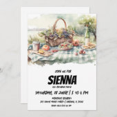 サマーピクニックファームビュー招待状 招待状 (正面/裏面)