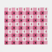 サマーピクニックフリースブランケット フリースブランケット (正面(横))