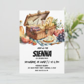 サマーピクニック招待状 招待状 (スタンド正面)