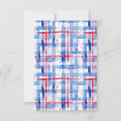 サマーピクニック赤白青ファミリー懇親会 出欠カード (裏面)