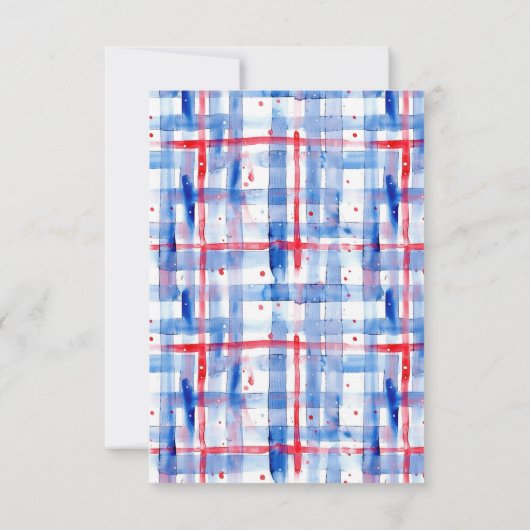 サマーピクニック赤白青ファミリー懇親会 出欠カード (裏面)