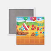 サマーピクニック マグネット (正面/裏面)