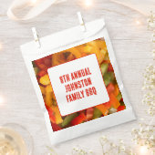 サマーピクニッ鮮やかク写真BBQファミリー懇親会 フェイバーバッグ (クリップ留めされた状態)