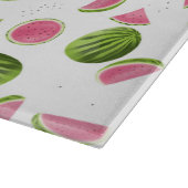 サマーピンク&グリーンスイカパターン カッティングボード (角)
