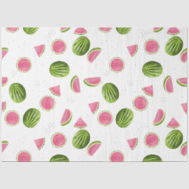 サマーピンク&グリーンスイカパターン 薄葉紙