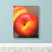 サマーピーチ キャンバスプリント (インサイチュ (ウッドフロア))