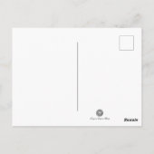 サマーファッションスケッチイエローチャールズマーティンアート ポストカード (裏面)