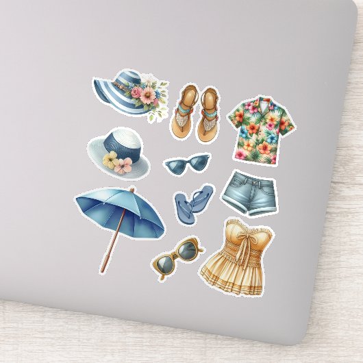 サマーファッション ビーチアクセサリー シール (詳細)