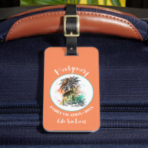 サマーファミリーバケーションオレンジ