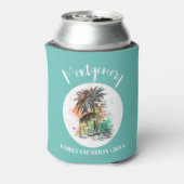 サマーファミリーバケーションターコイズ 缶クーラー (缶裏面)