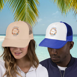 サマーファミリー懇親会バケーションシーシェルカスタムズ キャップ