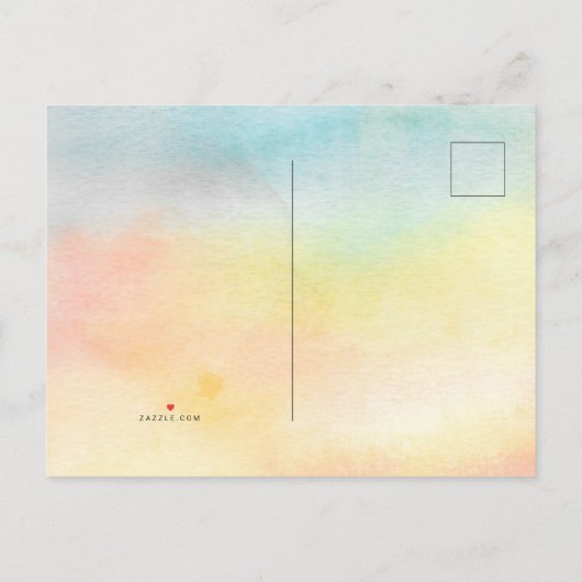 サマーファミリー懇親会招待状はがき 案内ポストカード (裏面)