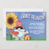 サマーファミリー懇親会 招待状 (正面)