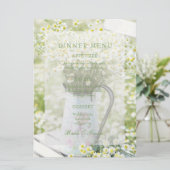 サマーフィールドデイジーカモミレ結婚フラワーズメニュー メニュー (スタンド正面)