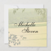 サマーフィー結婚ルド結婚式招待状 招待状 (裏面)