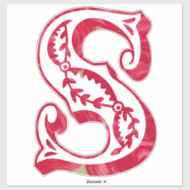 サマーフェア – S- |名前をカスタムする |パーソナライズされたギフト シール