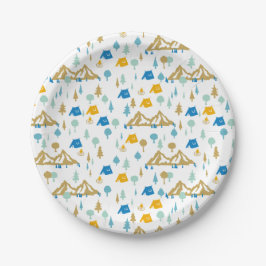 サマーフォレストキャンプ ペーパープレート