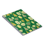 サマーフォレスト：自然インスパイアデザイン ノートブック (右側)